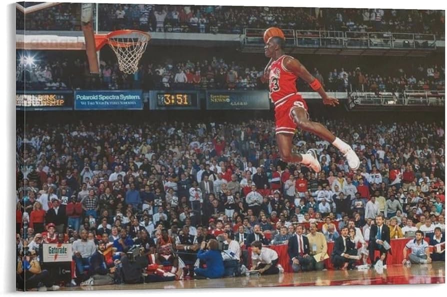 Amazon.co.jp: Suuyar マイケルジョーダンクラシックダンクシーン