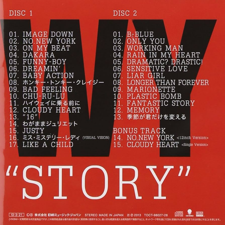 Amazon.co.jp: BOφWY THE BEST “STORY