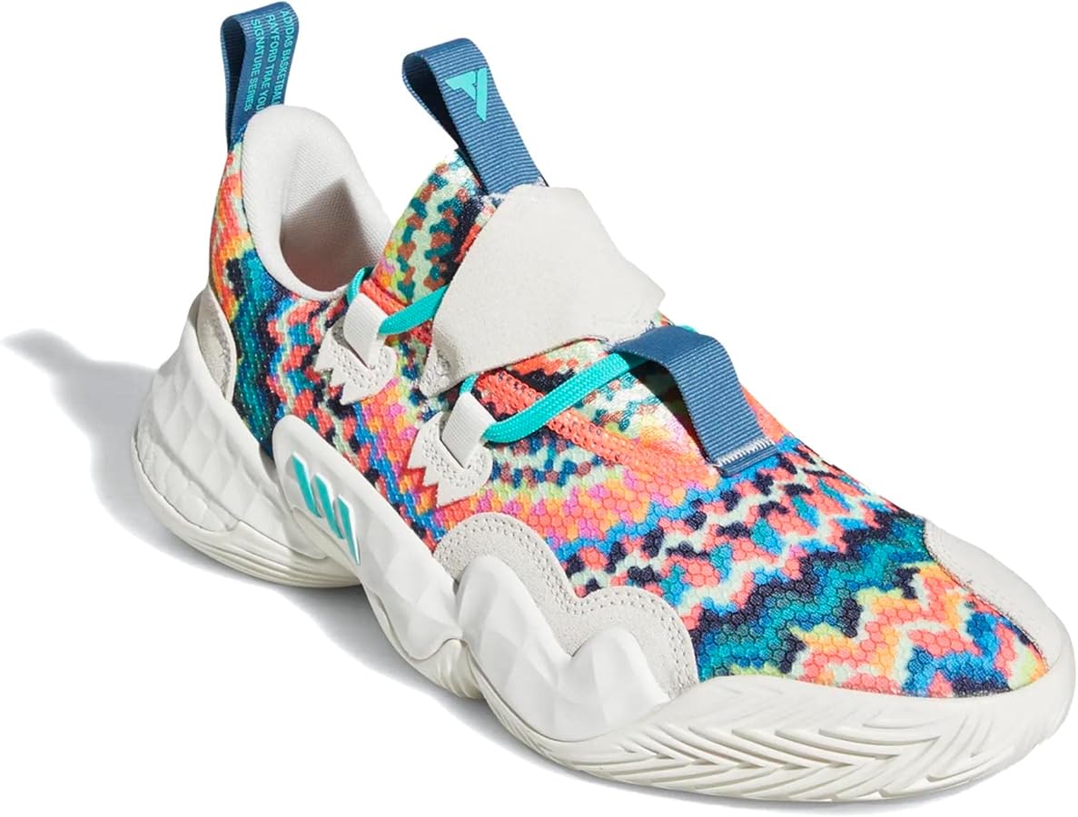 Amazon.com | adidas Trae Young 1 Shoes Men's (Core White/Mint Rush