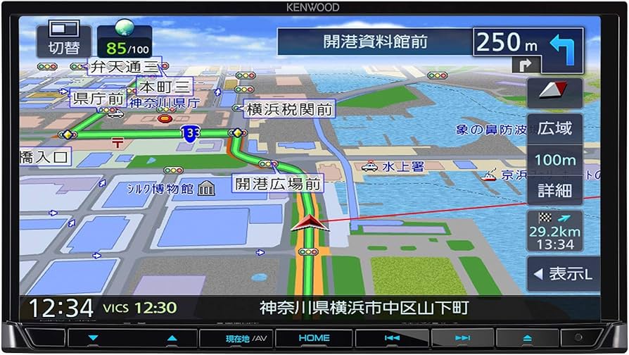 Amazon | ケンウッド カーナビ 彩速ナビ 7型 MDV-L407 専用ドラレコ