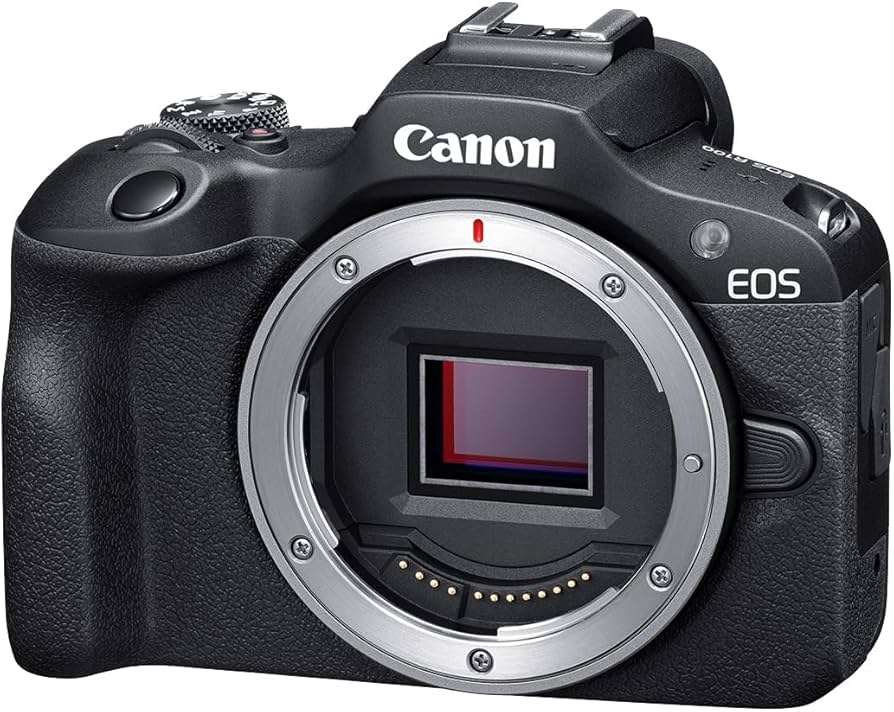Amazon Canada: Canon EOS R100 Mirrorless Camera, RF Mount, 24.1 MP