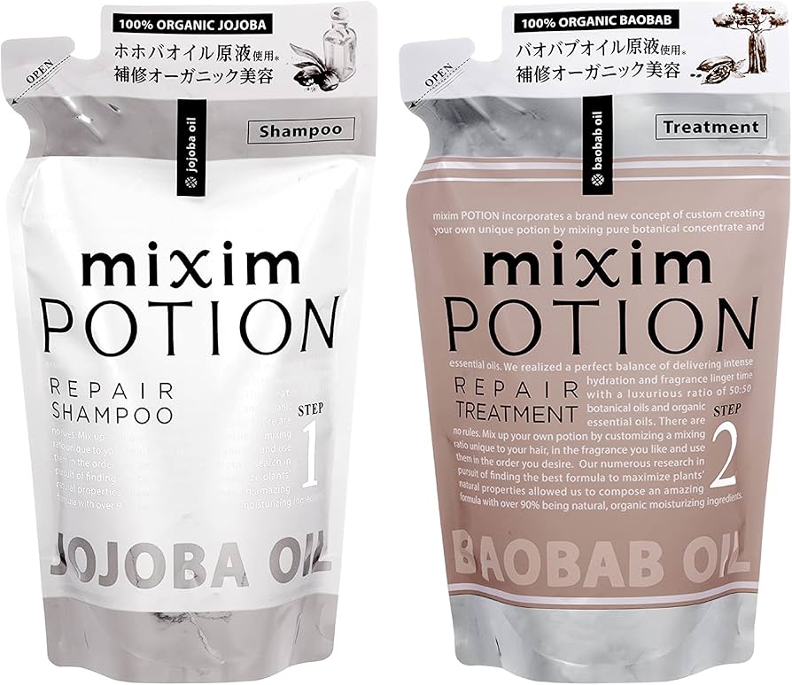 Amazon | ミクシムポーション EXリペア シャンプー トリートメント