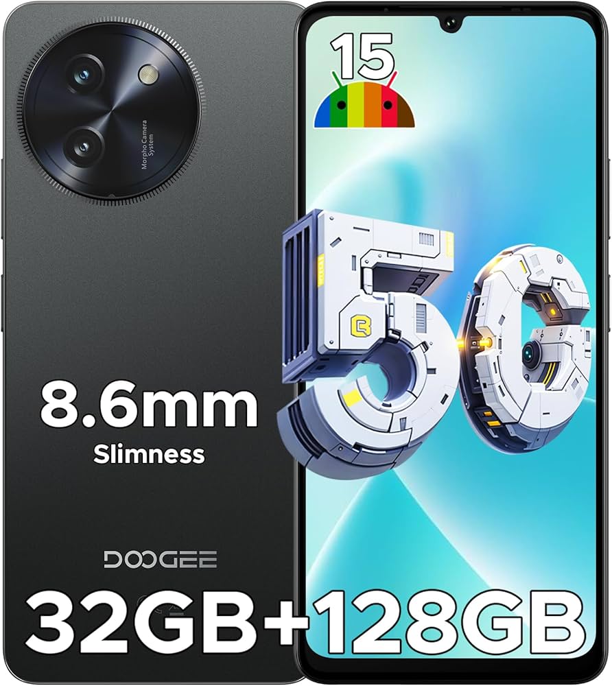 Amazon.com: DOOGEE Note 59 5G Unlocked Cell Phone,Android 15 Phone