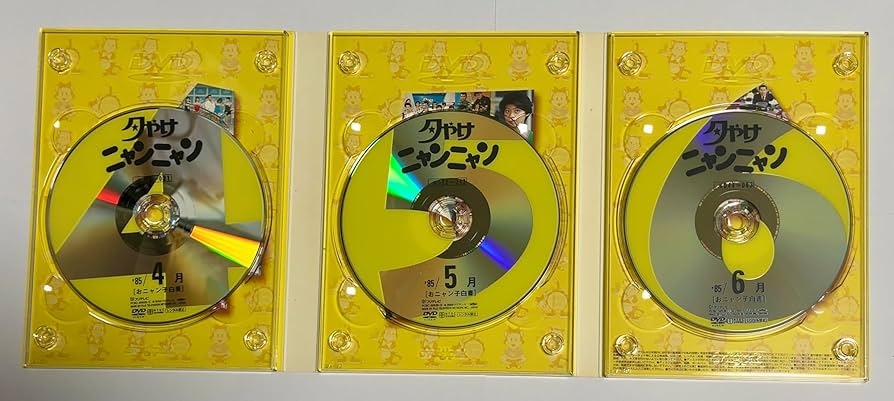 夕やけ ニャンニャンDVD 85年7月から9月 オニャンコ 白書 フジテレビ