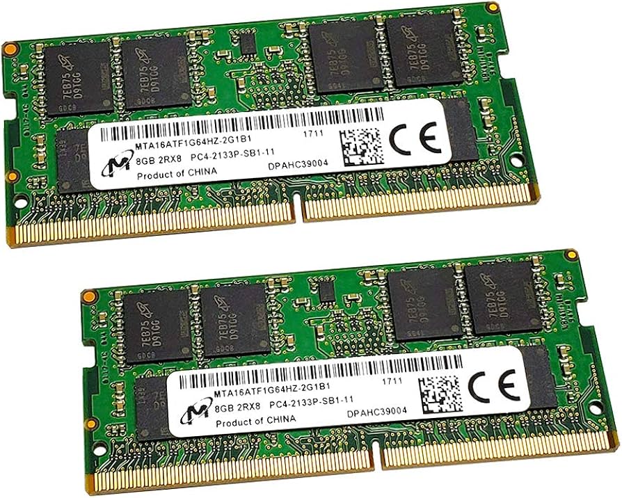 Amazon.co.jp: MICRON 16GB 2X8GB DDR4 2133MHZ PC4-17000 RAM 2-Piece