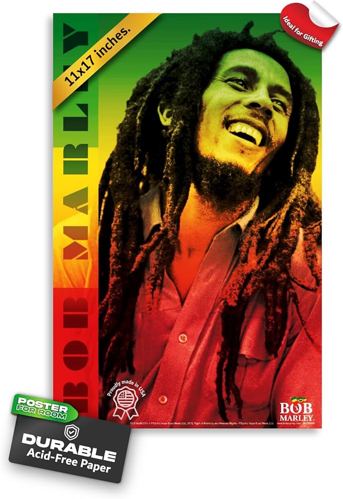 Amazon.com: Pyramid America Bob Marley Poster – Hippie Room Decor
