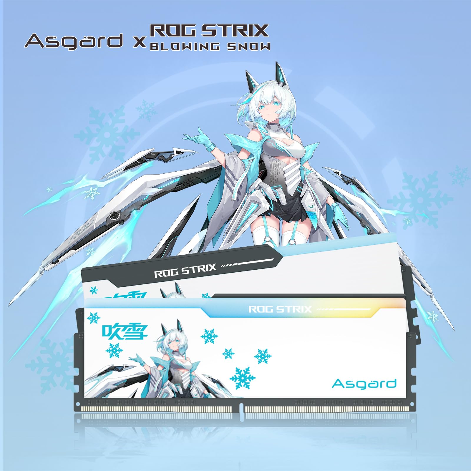 DDR5 Asgard ROG Strix DDR5 RGB RAM Memory 32GB(16GBx2 CL34 6800MHZ