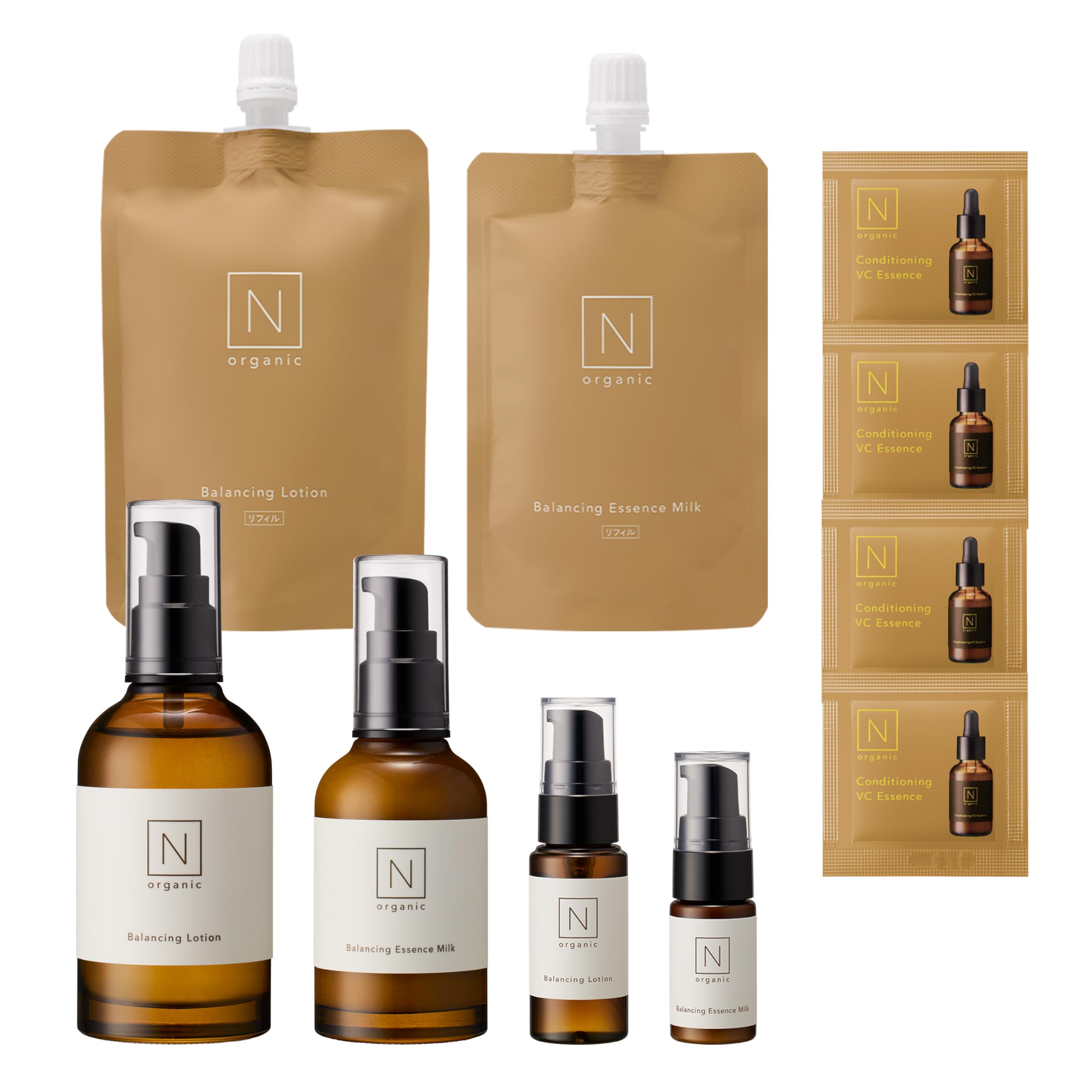 Amazon.co.jp: 【大容量の特別セット】N organic Basic スキンケア10点