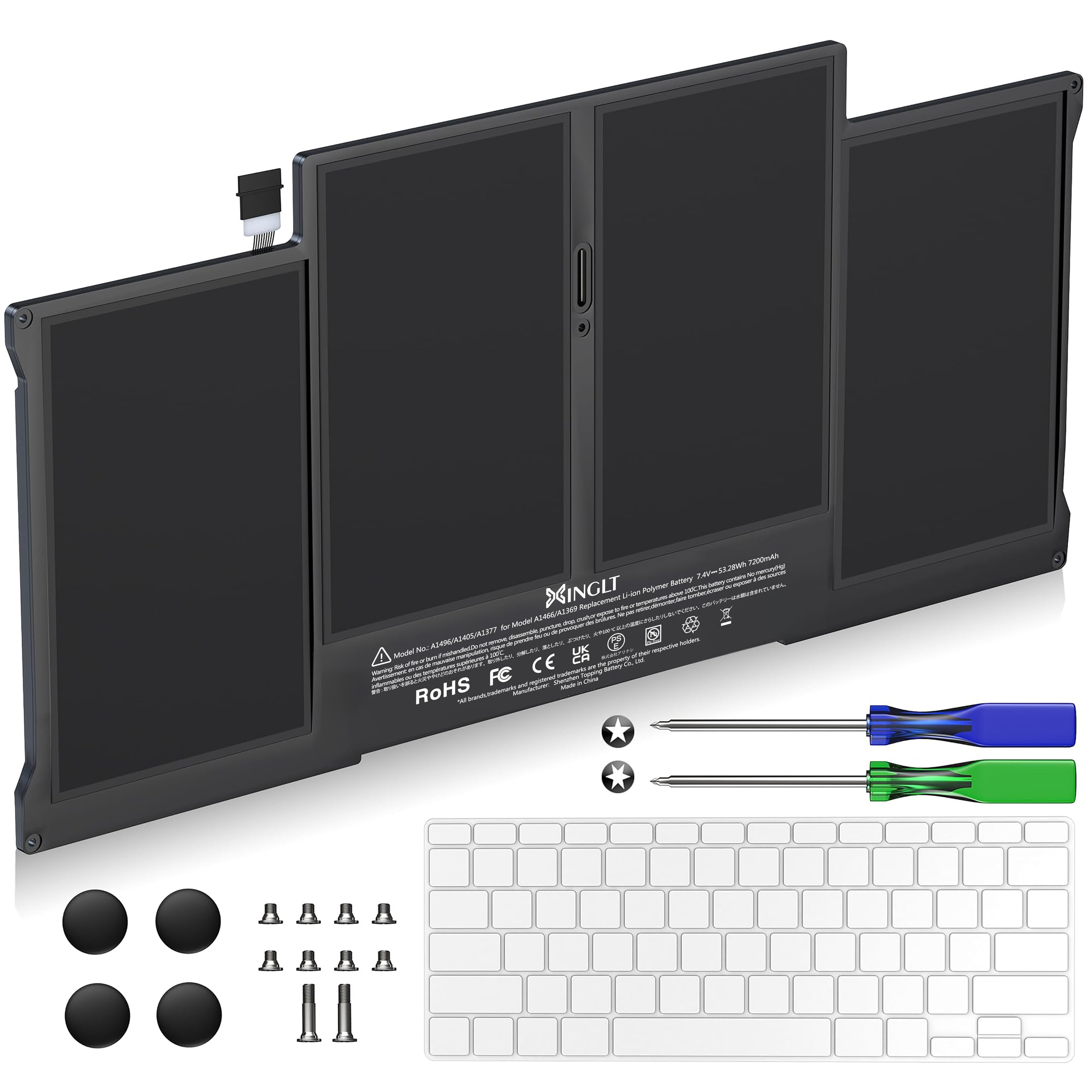 Amazon.com: XINGLT Replacement Laptop Battery for MacBook Air 13