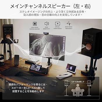 Amazon.co.jp: Starfavor P4-2ウェイパッシブ ブックシェルフ