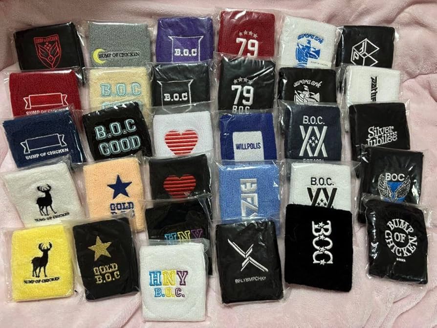 Amazon.co.jp: BUMP OF CHICKEN リストバンド 30点セット : スポーツ