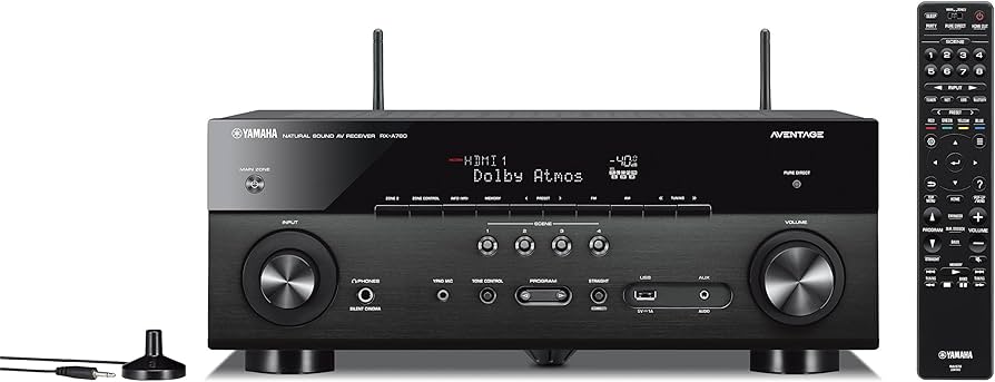 Amazon.co.jp: ヤマハ AVENTAGE ネットワークAVレシーバーRX-A780(B
