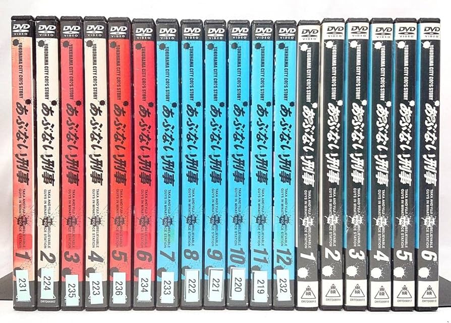 Amazon.co.jp: あぶない刑事 + もっとあぶない刑事DVD全18巻セット