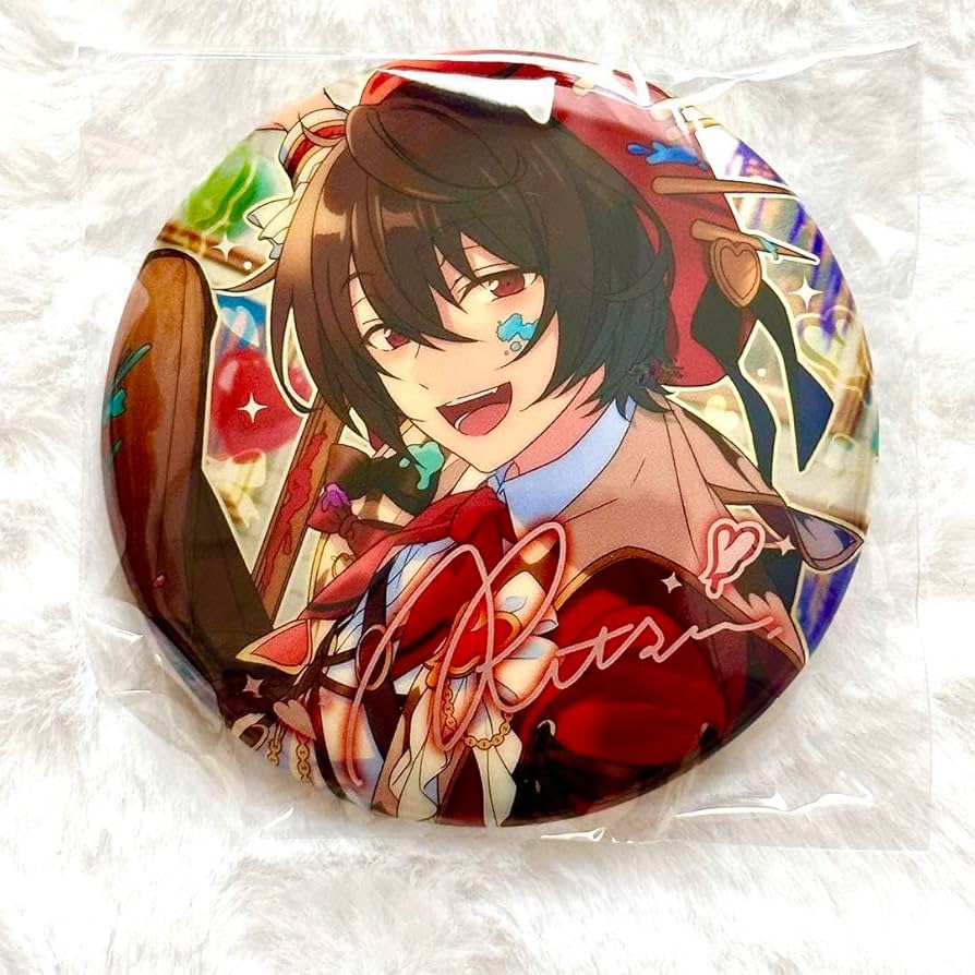 あんスタ キャラバッジ 朔間凛月 あんスタ 朔間凛月 5周年 缶バッジ