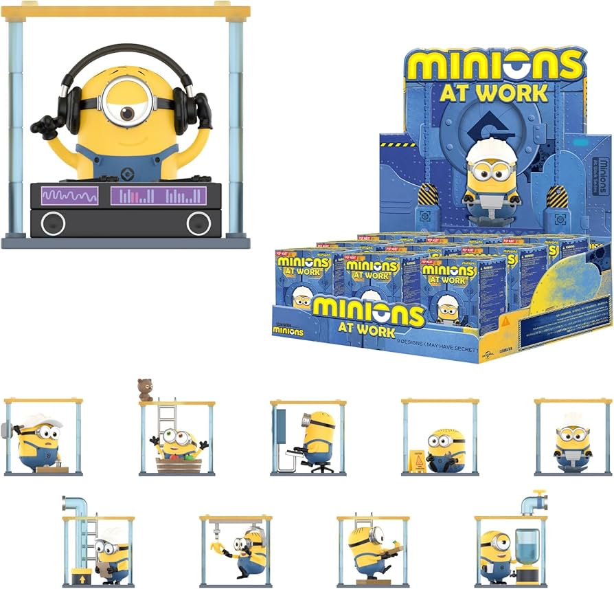 Amazon.co.jp: POP MART ミニオンズ シークレットベース アクション