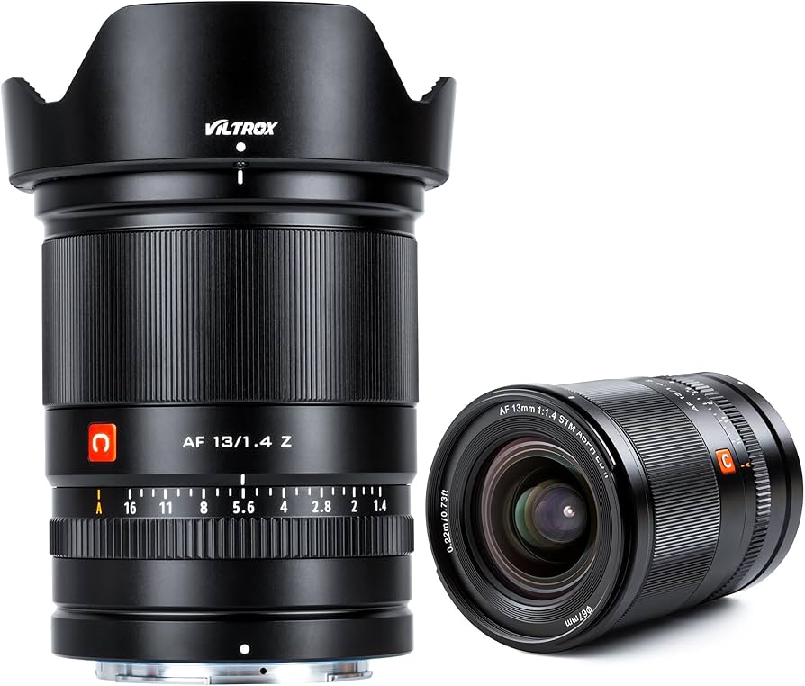 Amazon.com : VILTROX 13mm F1.4 f/1.4 Z Mount Lens, Super Wide