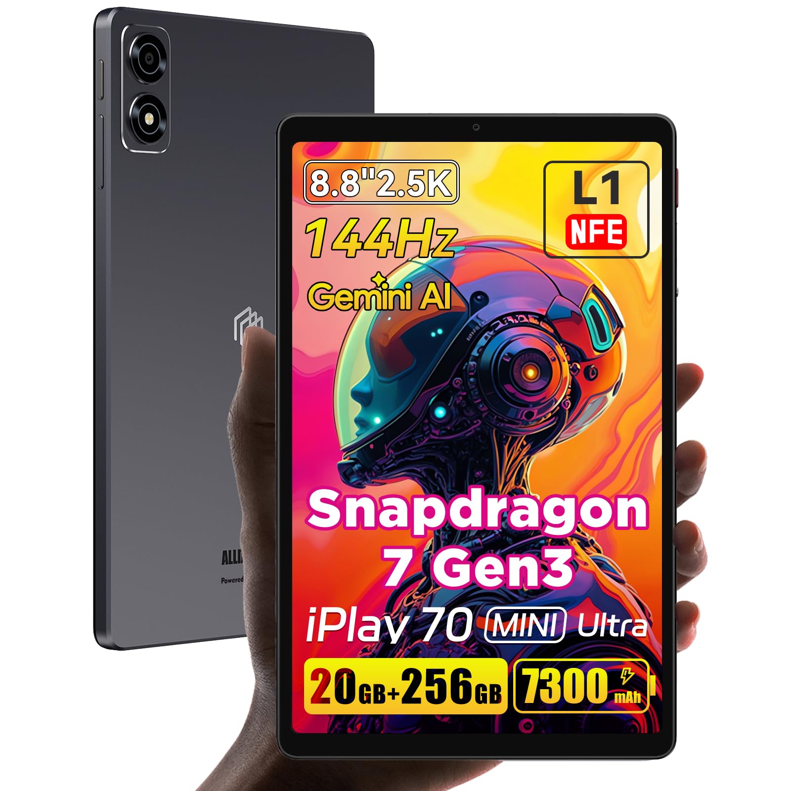 Amazon.com : ALLDOCUBE iPlay 70 mini Ultra 8.8 inch Tablet