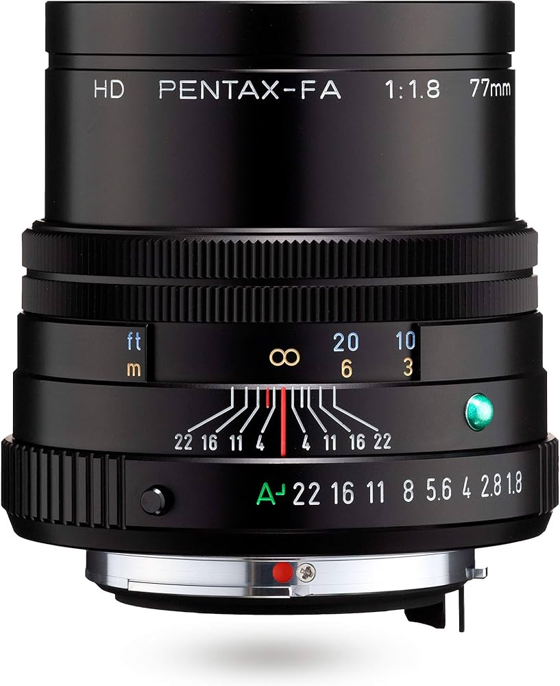 Amazon | ペンタックス HD PENTAX-FA 77mmF1.8 Limited ブラック 中