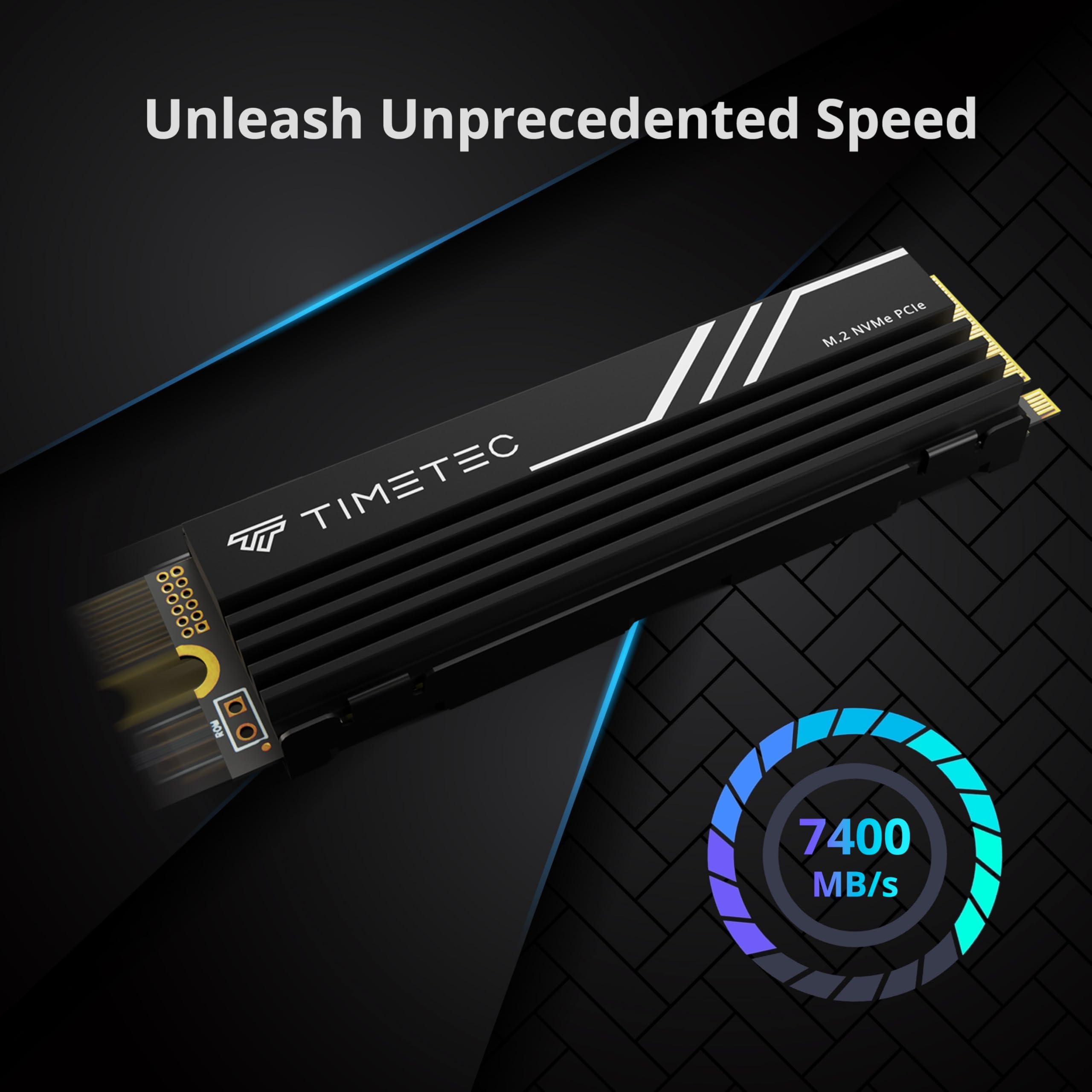 Amazon.com: Timetec 2TB PCIe 4.0 Heatsink Gaming SSD NVMe Phison