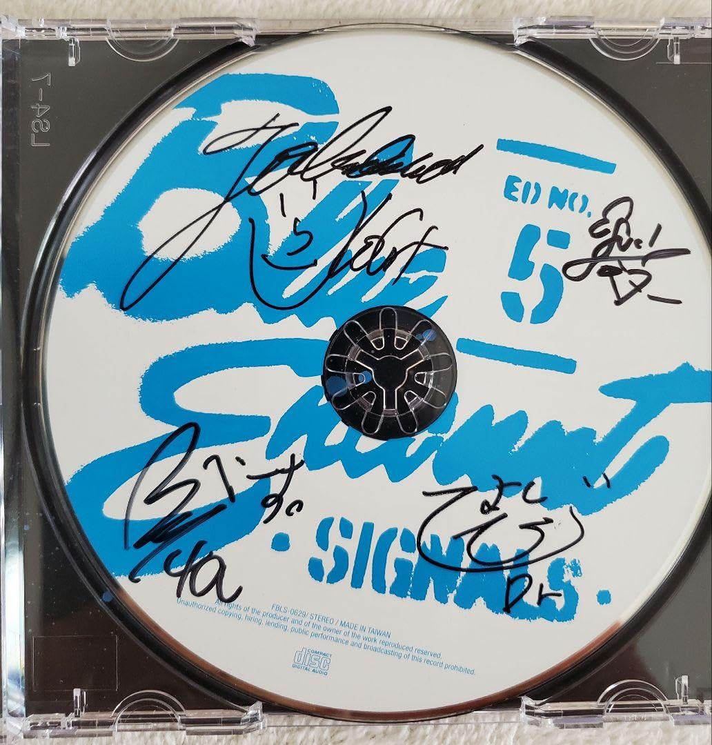 Amazon.co.jp: BLUE ENCOUNT SIGNALS インディーズ CD 直筆サイン入り