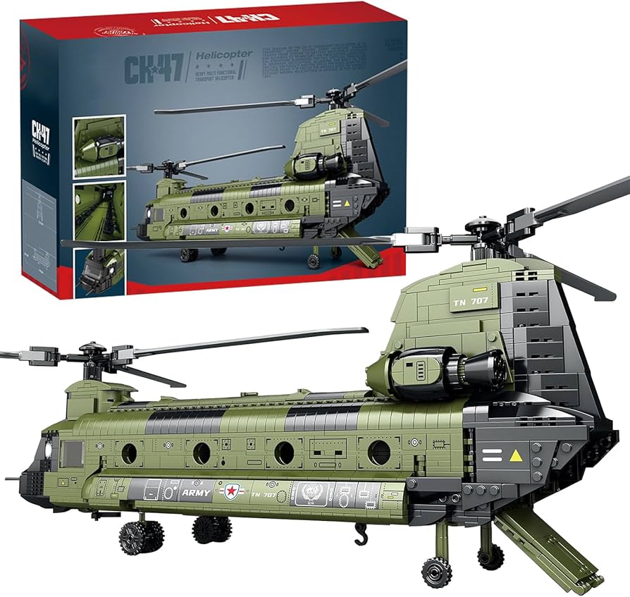 Amazon.co.jp: Ruikytech CH-47 チヌークヘリコプターモデルおもちゃ