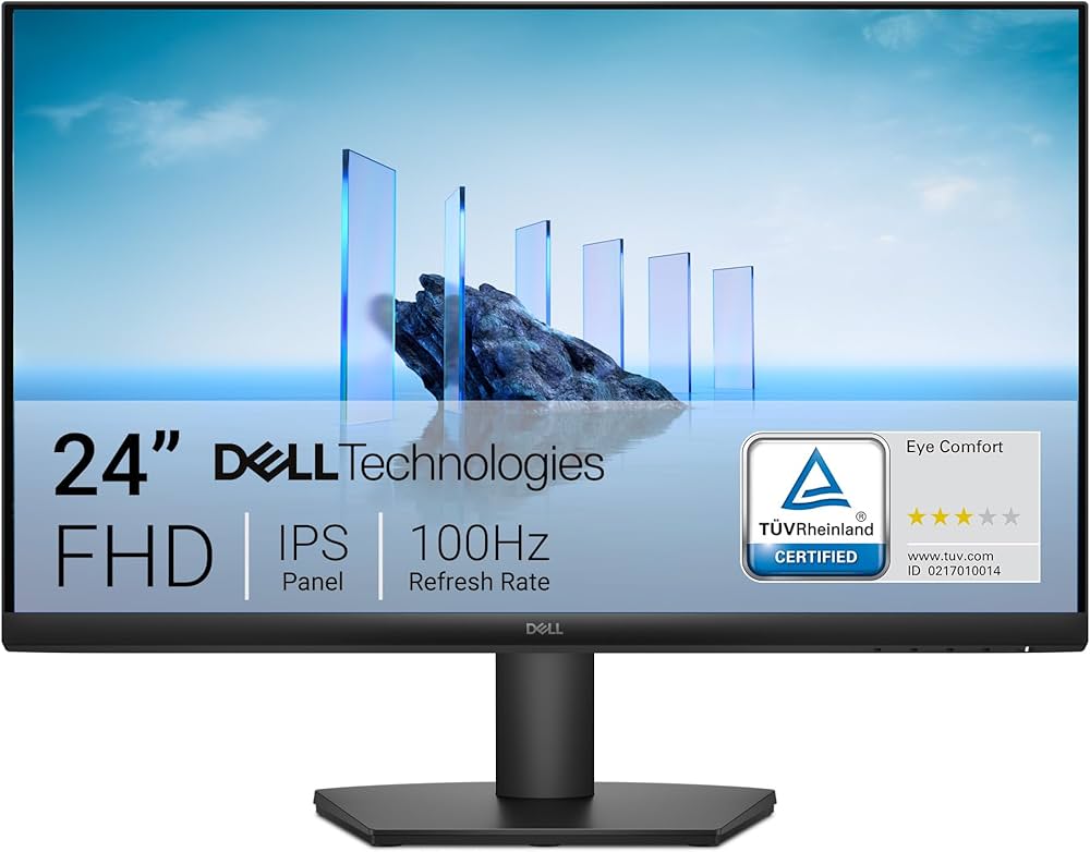 Dell 24 Monitor - SE2425HM, Full HD (1920x1080), 100Hz, IPS, 5ms