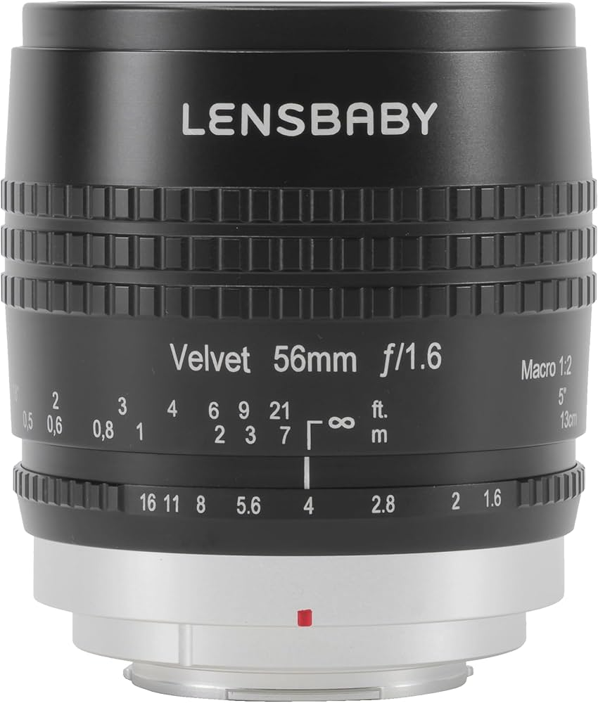 Amazon.co.jp: Lensbaby 単焦点レンズ Velvet 56 ソニーEマウント