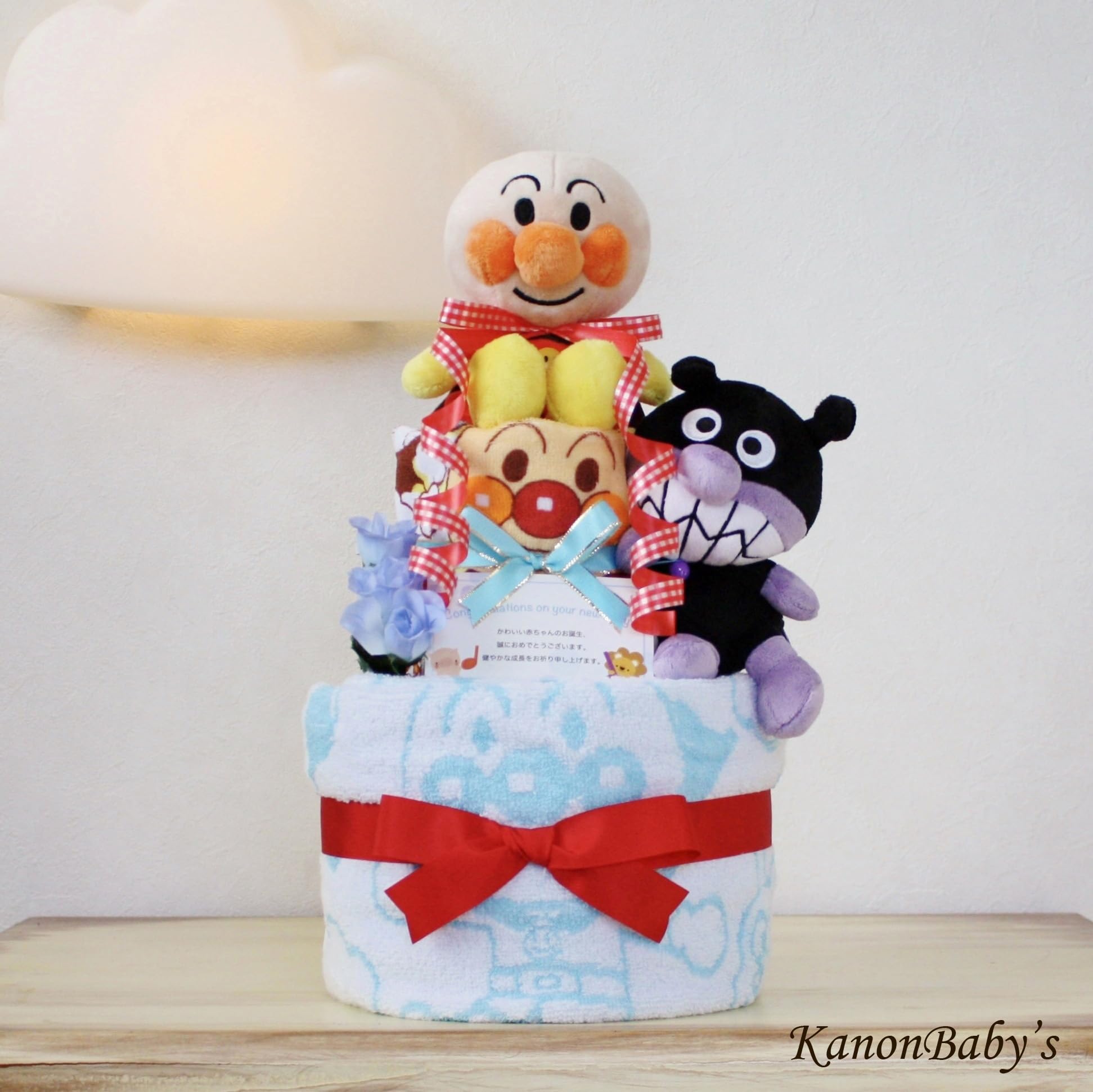 Amazon | KanonBabys おむつケーキ 男の子向け アンパンマン