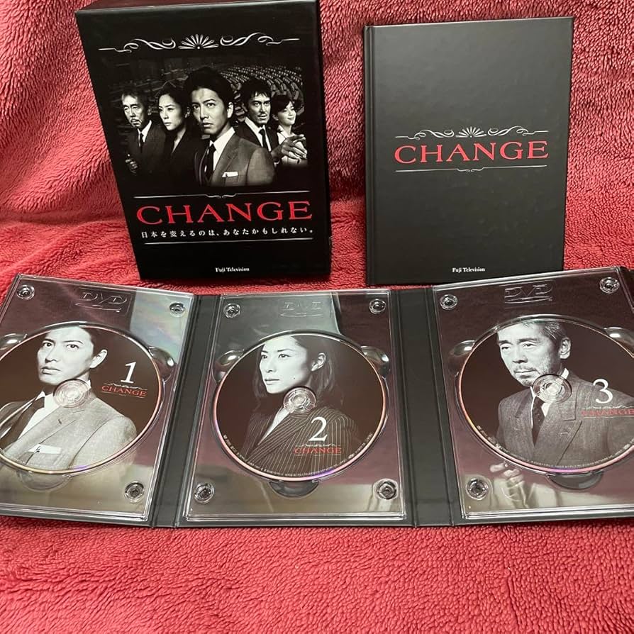 未開封 CHANGE DVD-BOX〈6枚組〉木村拓哉 ビニール破れあり 未開封 CHANGE