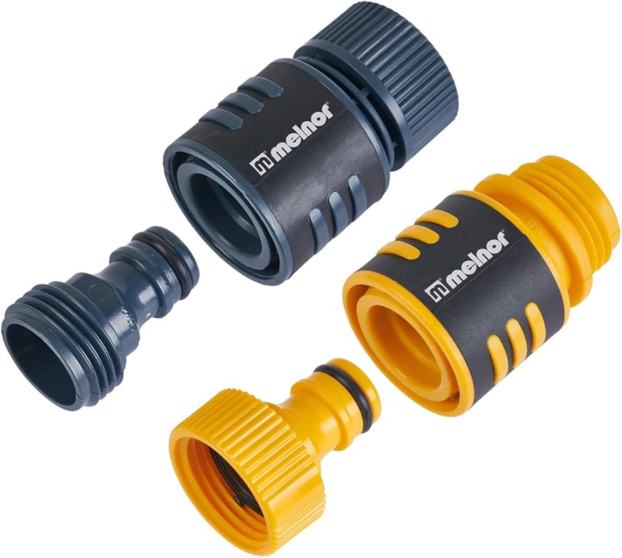 Amazon.com : Melnor 65027-AMZ QuickConnect 4pc Set, Color-Coded