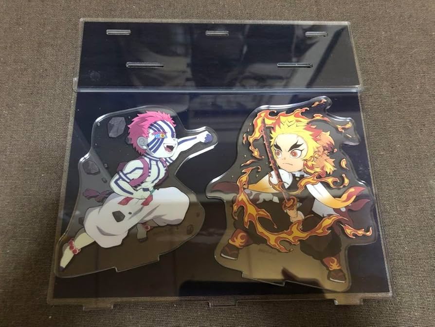 Amazon.co.jp: 鬼滅 心を燃やせセット 煉獄杏寿郎 猗窩座 アクリル