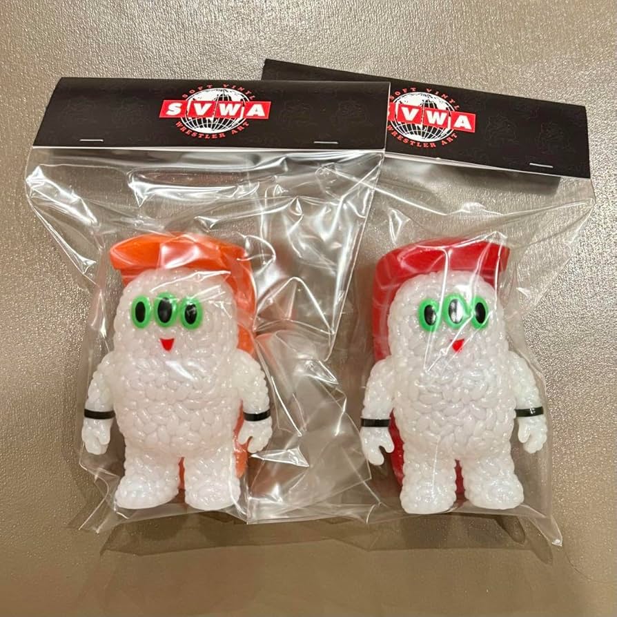 Amazon | アートジャンキー One up 寿司レスラー ソフビ | ソフビ人形