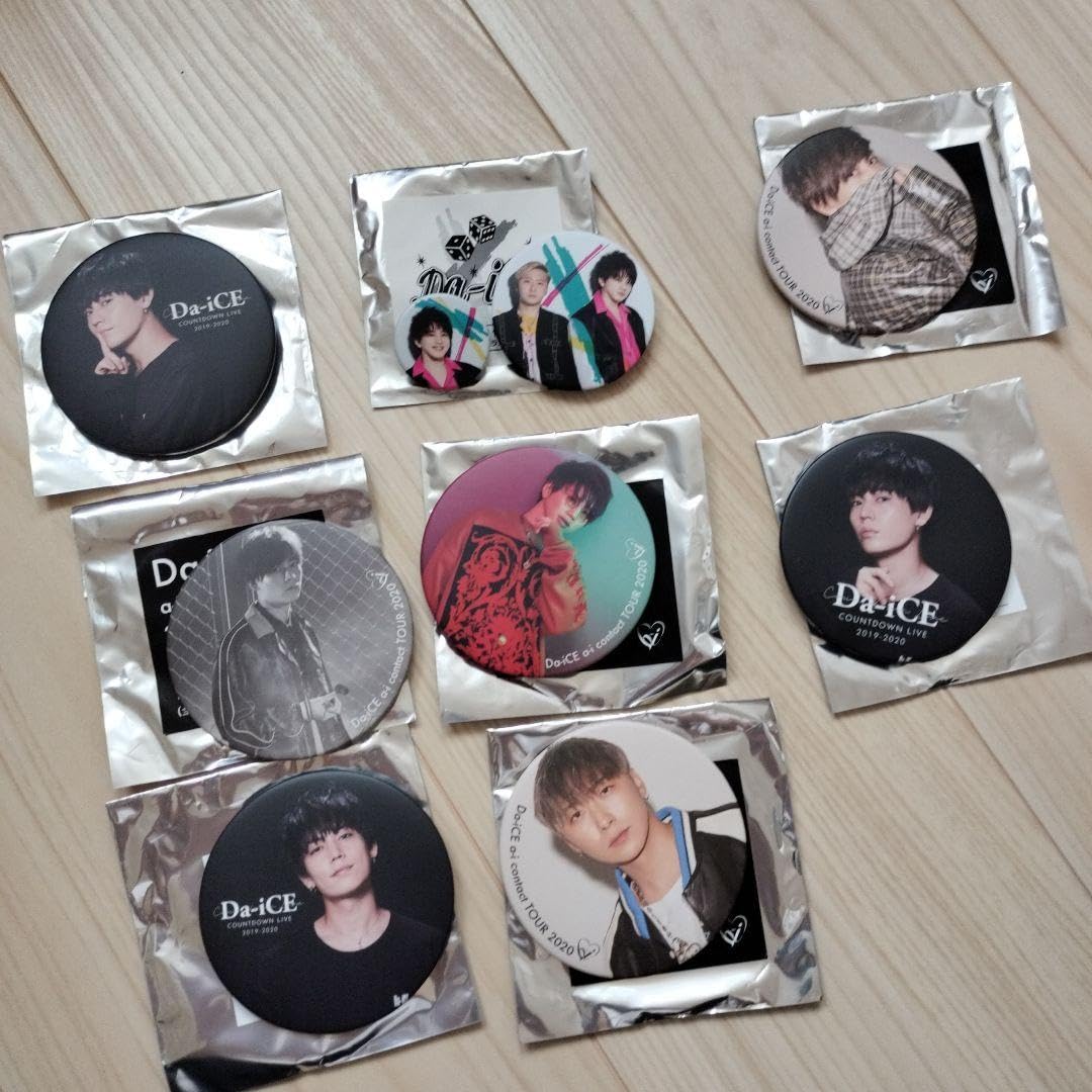 Amazon | da-ice ダイス グッズ 缶バッジ セット | バッジ | おもちゃ