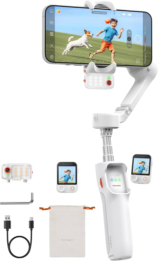 Amazon.com: Hohem iSteady V3 Ultra Gimbal Stabilizer for