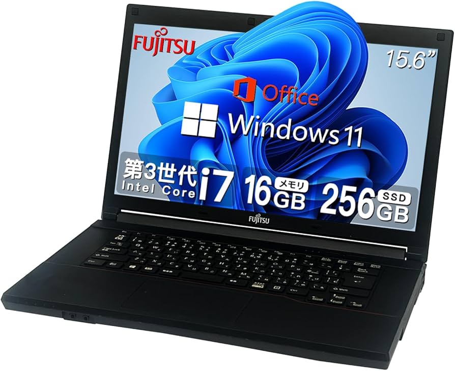ノートパソコン core i5 windows11オフィス付き AH77/GW 楽天市場