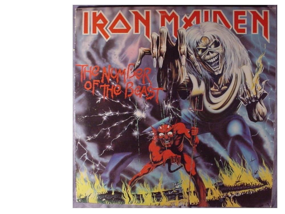 Amazon.com: Iron Maiden - The Number Of The Beast - Lp Vinyl
