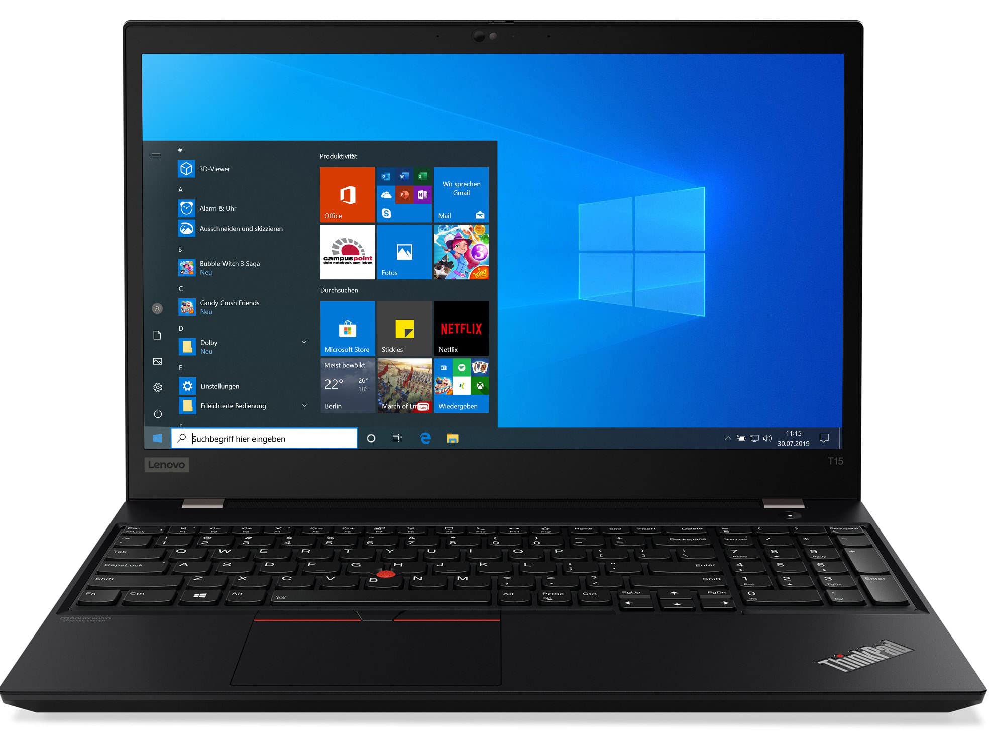 Amazon.com: Lenovo ThinkPad T15 Gen 2 Home & Business Laptop