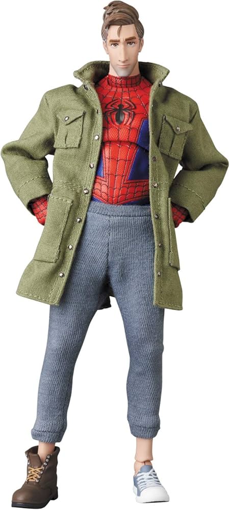 Amazon.com: MEDICOM TOY MAFEX No.235 Spider-Man (Peter B Parker