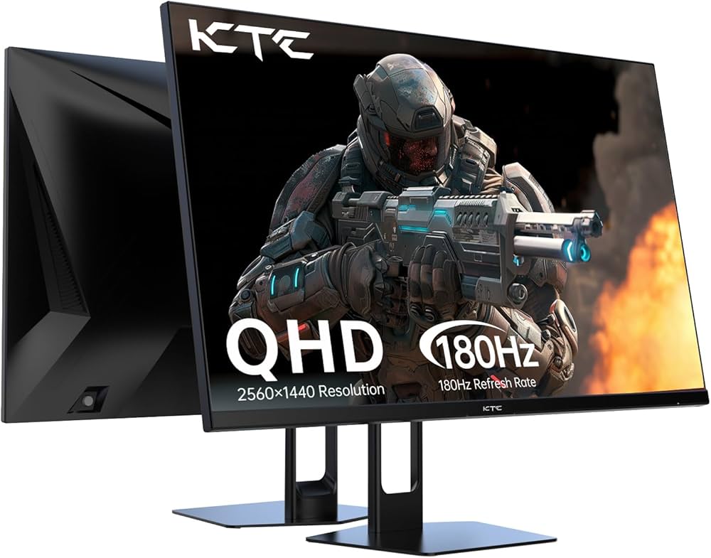 Amazon.co.jp: KTC 27” Gaming Monitor 180Hz QHD(2560× 1440p), 1MS