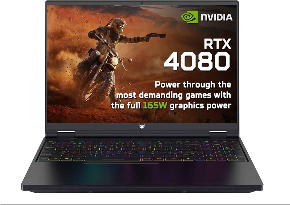 ACER Predator Helios 16 Intel Core i9 32GB 2TB GeForce RTX 4080 16