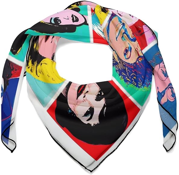 イタリア製 シルクスカーフアンディーウォーホル