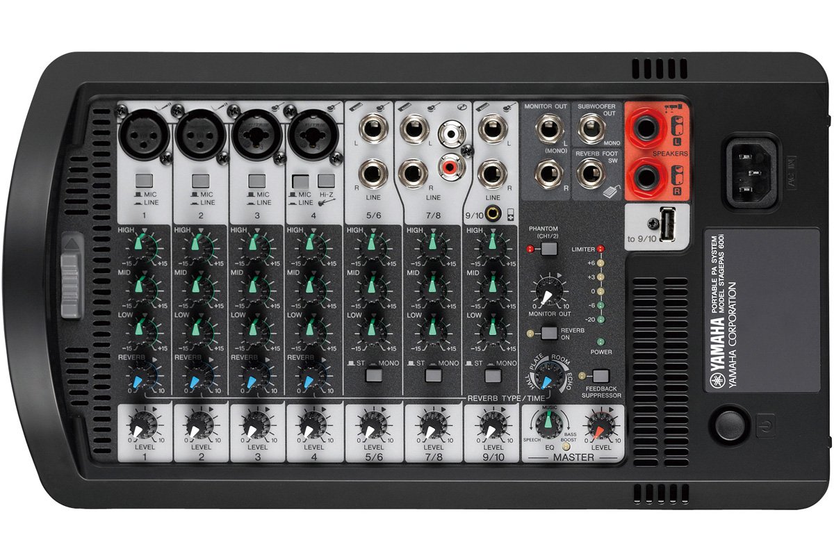 Amazon | YAMAHA オールインワン型ポータブルPAシステム STAGEPAS600i