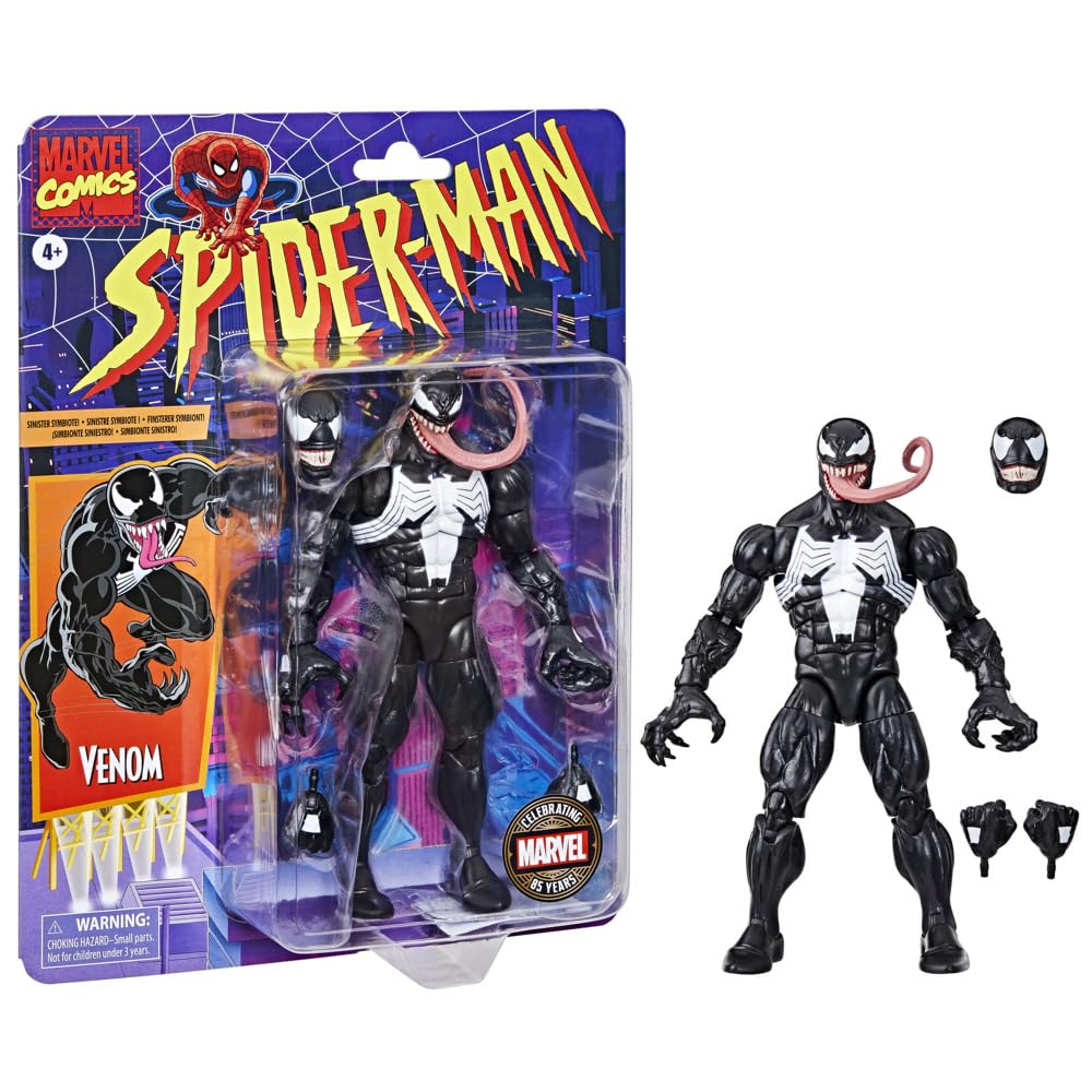 Amazon.com: Marvel Legends Series Venom, Marvel Comics Collectible