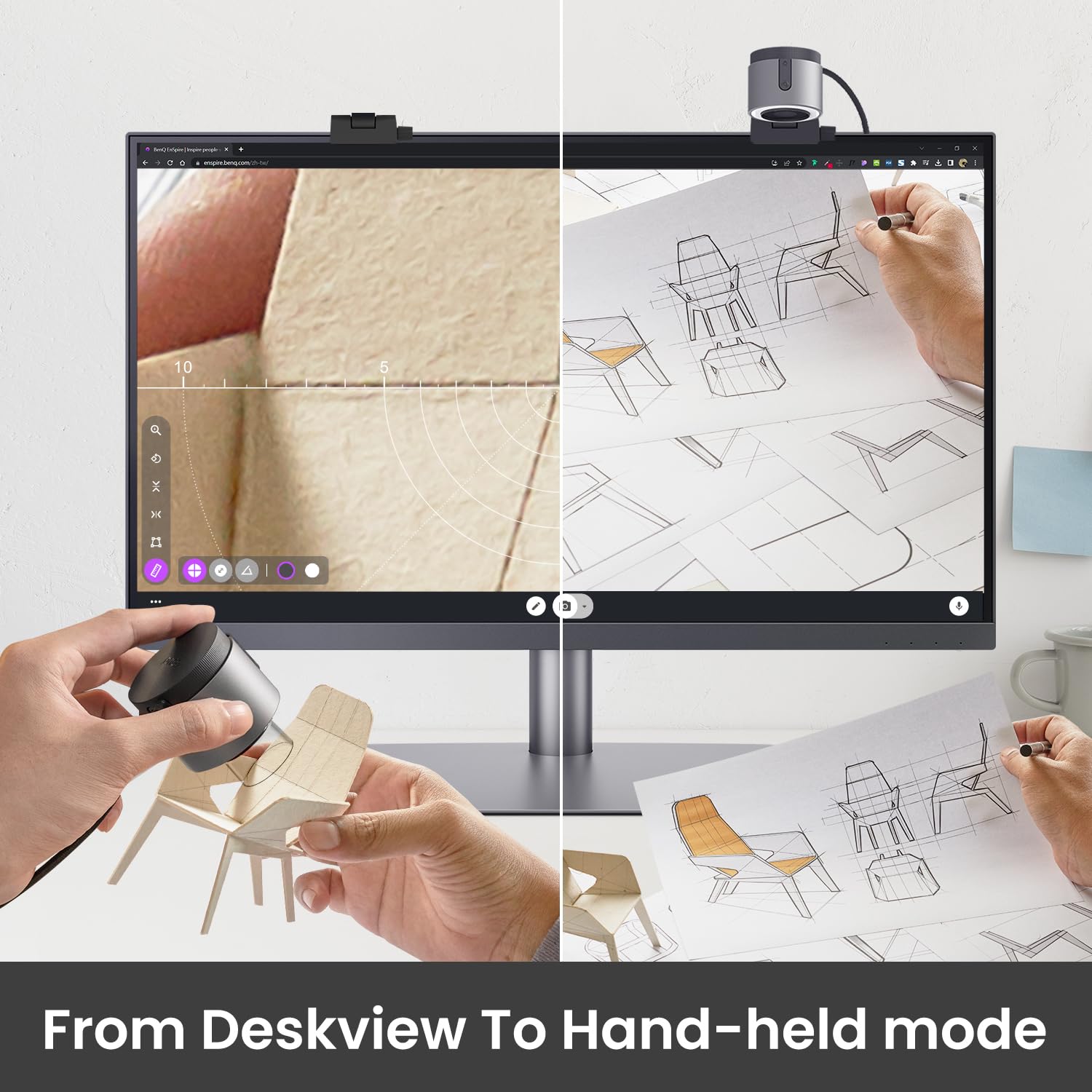 Amazon.co.jp: BenQ ideaCam S1 Plus:15倍ズームレンズ付きライブデモ