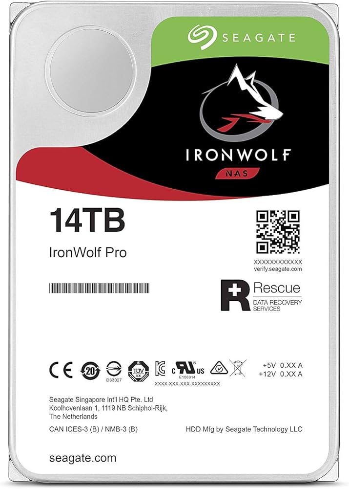 Amazon | Seagate IronWolf Pro 3.5