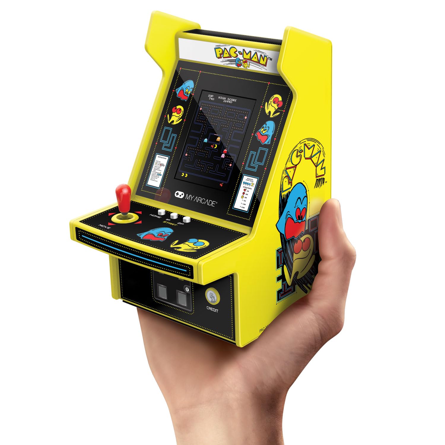 Amazon.co.jp: My Arcade Pac-Man 6.75インチ ミニアーケードゲーム機