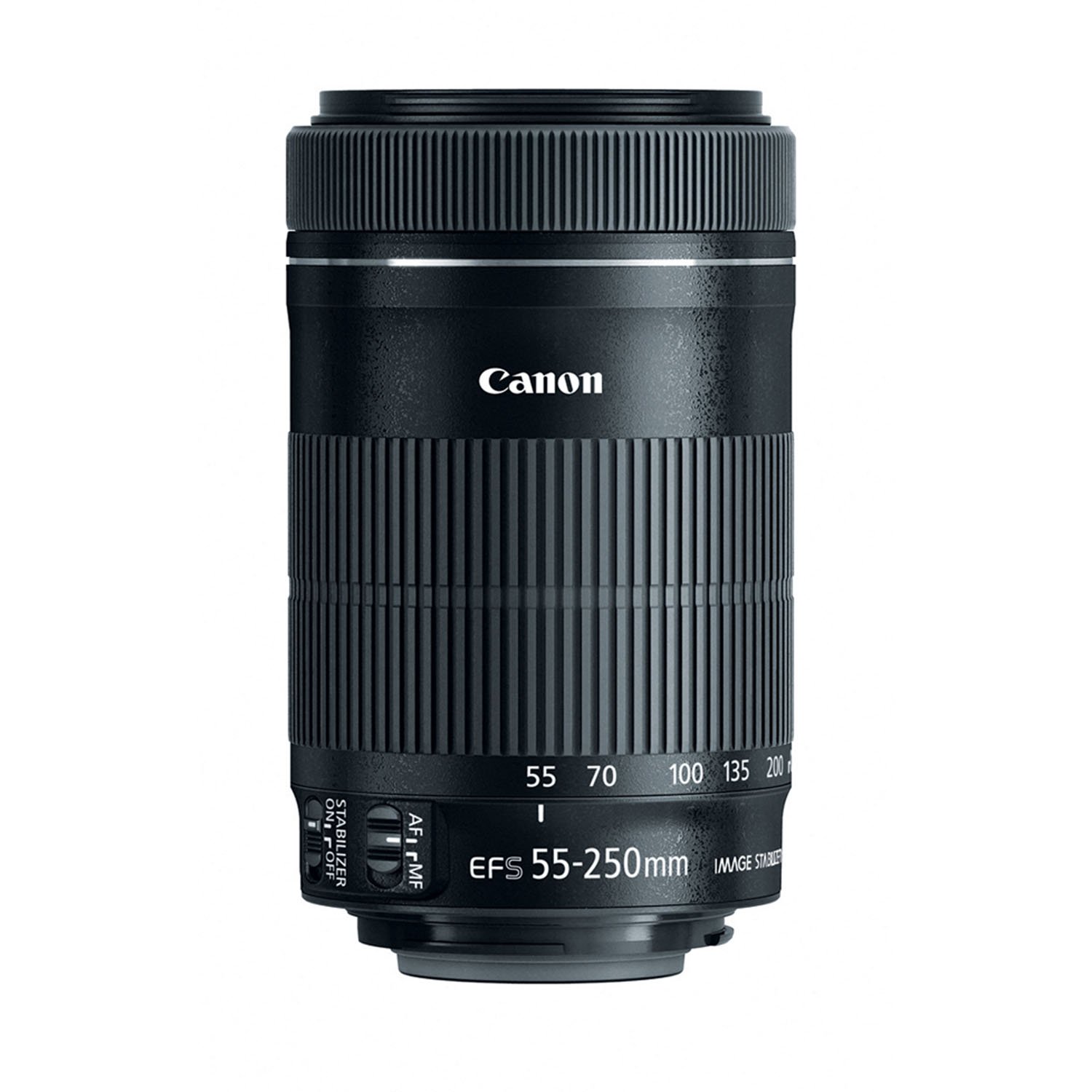 Amazon.com : Canon EF-S 55-250mm F4-5.6 is STM, Telephoto, Black
