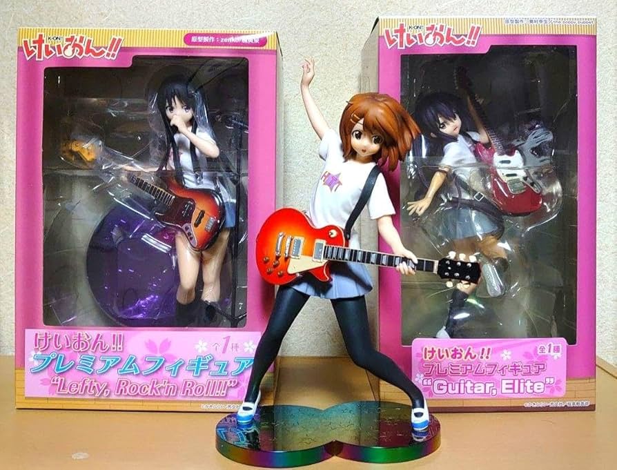 Amazon.co.jp: けいおん プレミアムフィギュア 平沢唯 中野梓 秋山澪