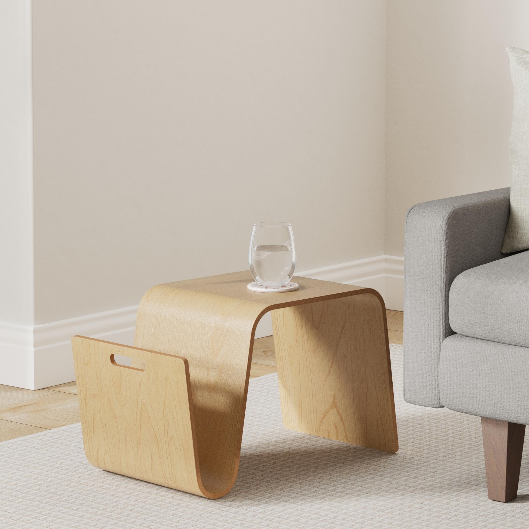 Amazon｜マグテーブル ベージュ MAG-TBL-NAT｜マガジンラック