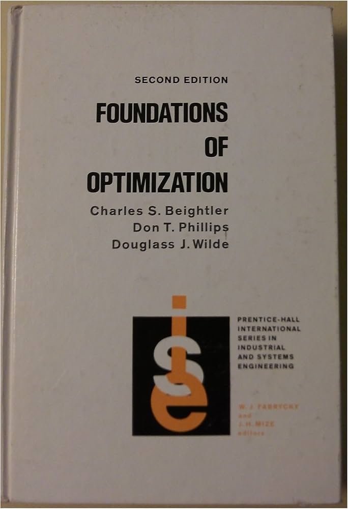 Amazon.com: Foundations of Optimization: 9780133303322: Beightler